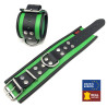 The Red Menotte en cuir - Vert/ Noir